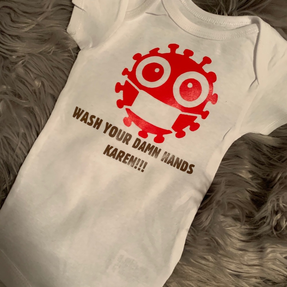 Baby novelty onesie